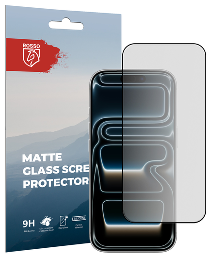 Rosso Apple iPhone Air Tempered Glass Screen Protector Matte afbeelding 1