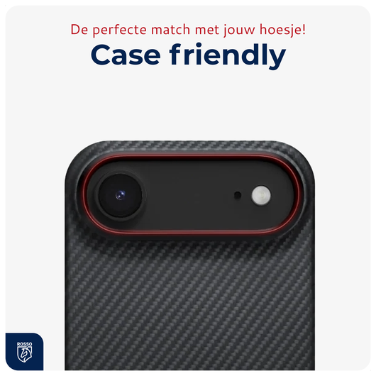 Rosso Apple iPhone Air Camera Lens Protector Zwart afbeelding 7