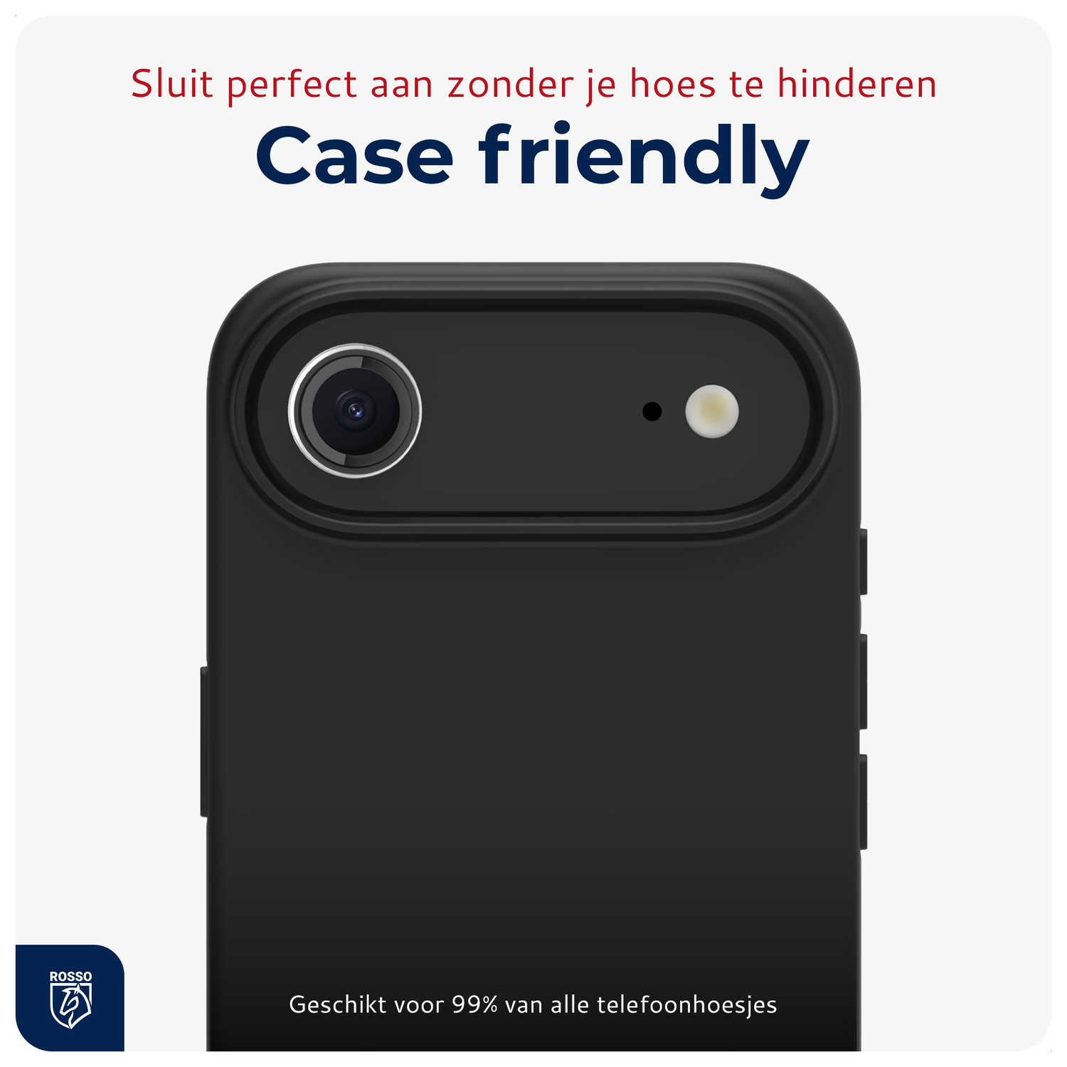 Rosso Apple iPhone Air Camera Frame Protector Transparant afbeelding 7