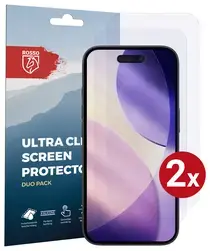 Rosso Apple iPhone 17 Pro Max Screen Protector Case Friendly Folie Duo Pack afbeelding