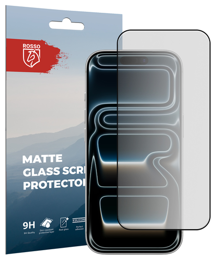 Rosso Apple iPhone 17 Pro Max Tempered Glass Screen Protector Matte afbeelding 1