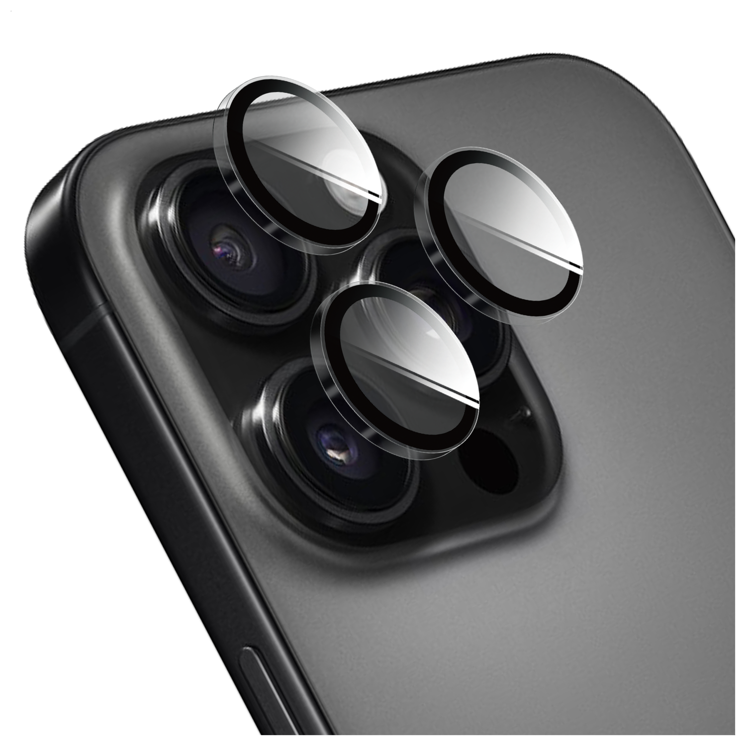 Rosso Apple iPhone 16 Pro / 16 Pro Max Camera Frame Protector Transparant afbeelding 1