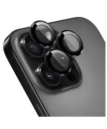 Rosso Apple iPhone 16 Pro / 16 Pro Max Camera Frame Protector Zwart afbeelding