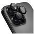 Rosso Apple iPhone 16 Pro / 16 Pro Max Camera Frame Protector Zwart