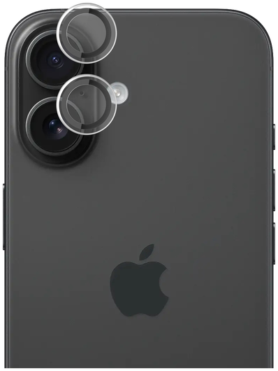 Rosso Apple iPhone 16 / 16 Plus Camera Frame Protector Transparant afbeelding 1