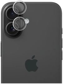 Rosso Apple iPhone 16 / 16 Plus Camera Frame Protector Transparant
