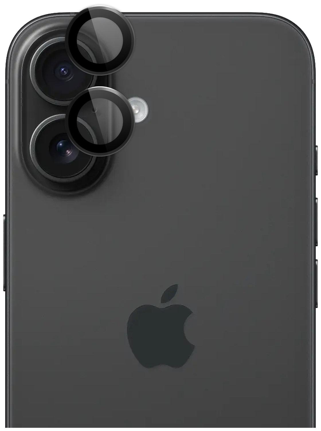 Rosso Apple iPhone 16 / 16 Plus Camera Frame Protector Zwart afbeelding 1
