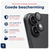 Rosso Apple iPhone 16 / 16 Plus Camera Frame Protector Zwart afbeelding 2