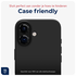Rosso Apple iPhone 16 / 16 Plus Camera Frame Protector Zwart afbeelding 6
