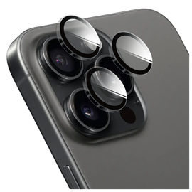 Rosso Apple iPhone 15 Pro / 15 Pro Max Camera Frame Protector Transparant