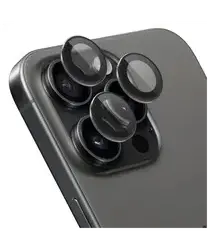 Rosso Apple iPhone 15 Pro / 15 Pro Max Camera Frame Protector Zwart afbeelding