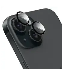 Rosso Apple iPhone 15 / 15 Plus Camera Frame Protector Transparant afbeelding