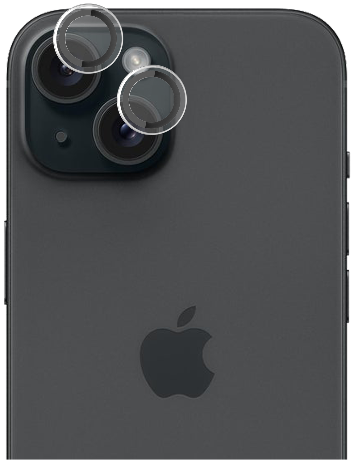 Rosso Apple iPhone 15 / 15 Plus Camera Frame Protector Transparant afbeelding 1