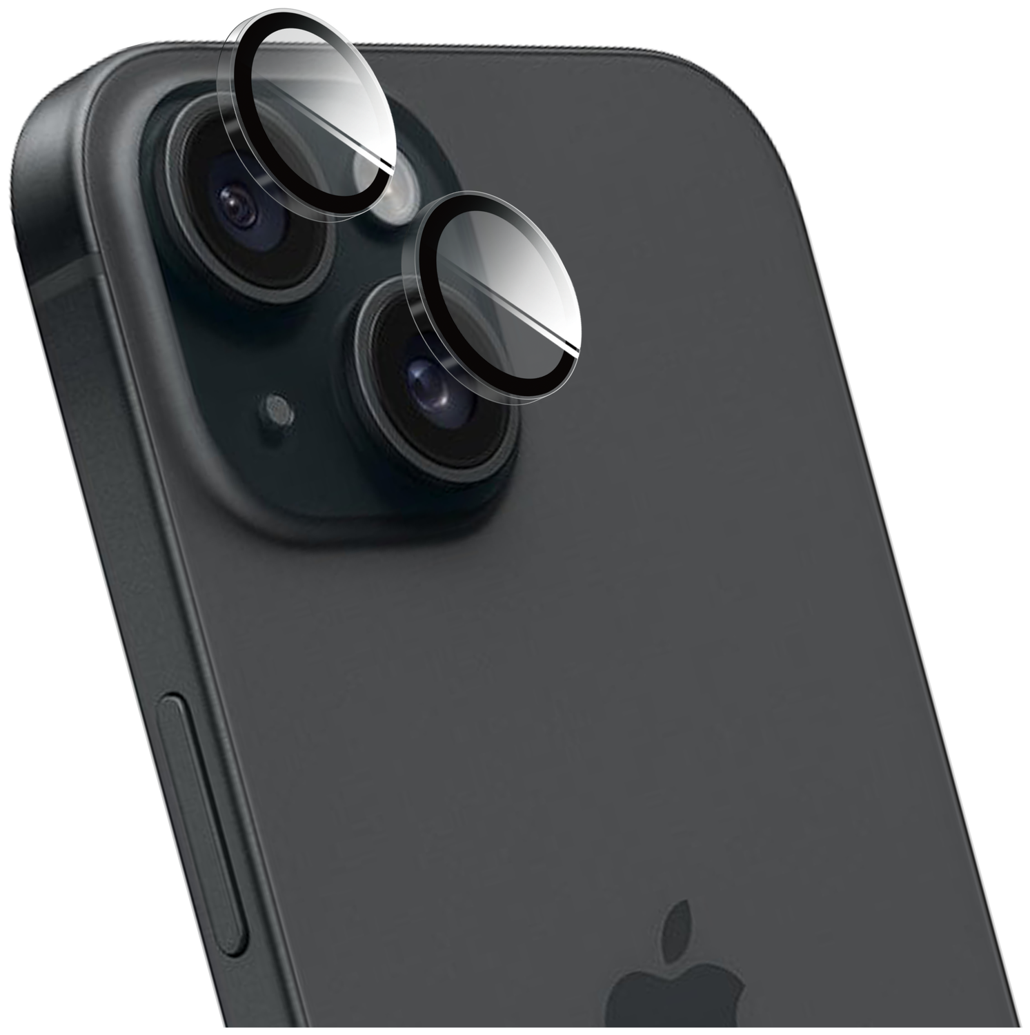 Rosso Apple iPhone 15 / 15 Plus Camera Frame Protector Transparant afbeelding 2
