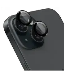 Rosso Apple iPhone 15 / 15 Plus Camera Frame Protector Zwart afbeelding