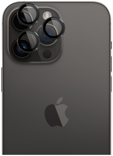 Rosso Apple iPhone 14 Pro / 14 Pro Max Camera Frame Protector Zwart afbeelding 1