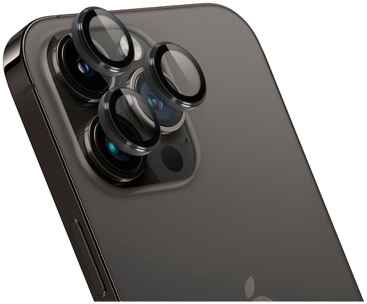 Rosso Apple iPhone 14 Pro / 14 Pro Max Camera Frame Protector Zwart afbeelding 2