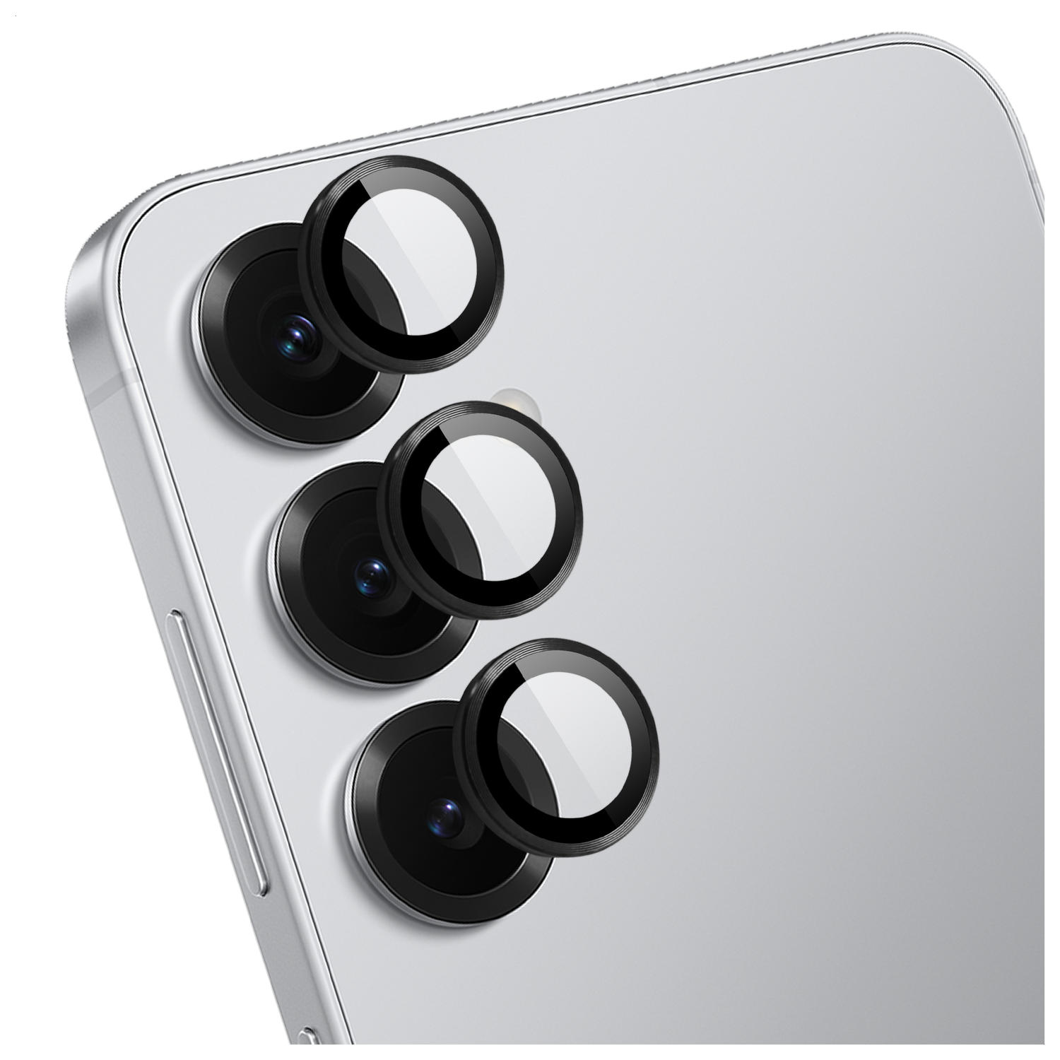 Rosso Samsung Galaxy S25 Plus Camera Frame Protector Zwart afbeelding 1
