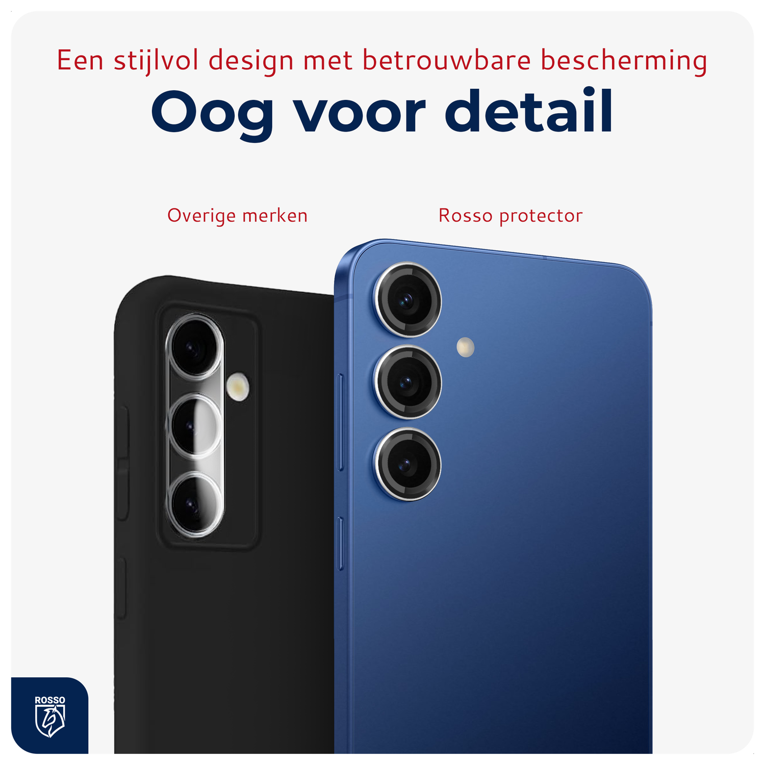 Rosso Samsung Galaxy S25 Camera Frame Protector Transparant afbeelding 7