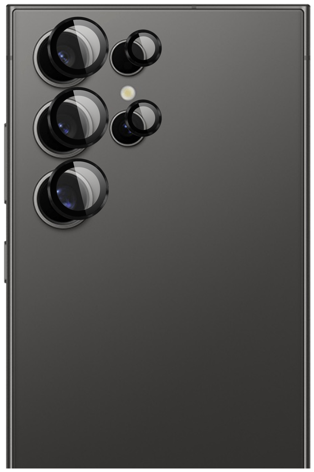 Rosso Samsung Galaxy S24 Ultra Camera Frame Protector Zwart afbeelding 9