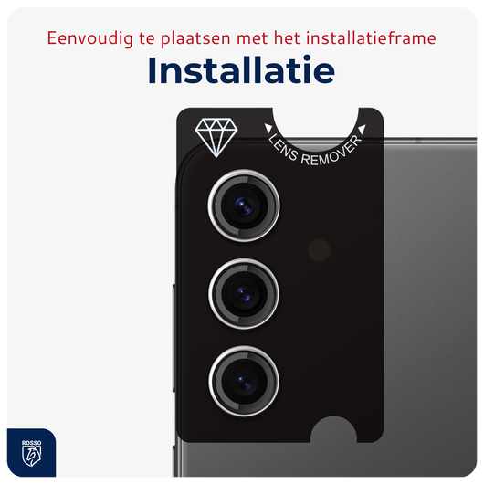 Rosso Samsung Galaxy S24 Plus Camera Frame Protector Transparant afbeelding 5