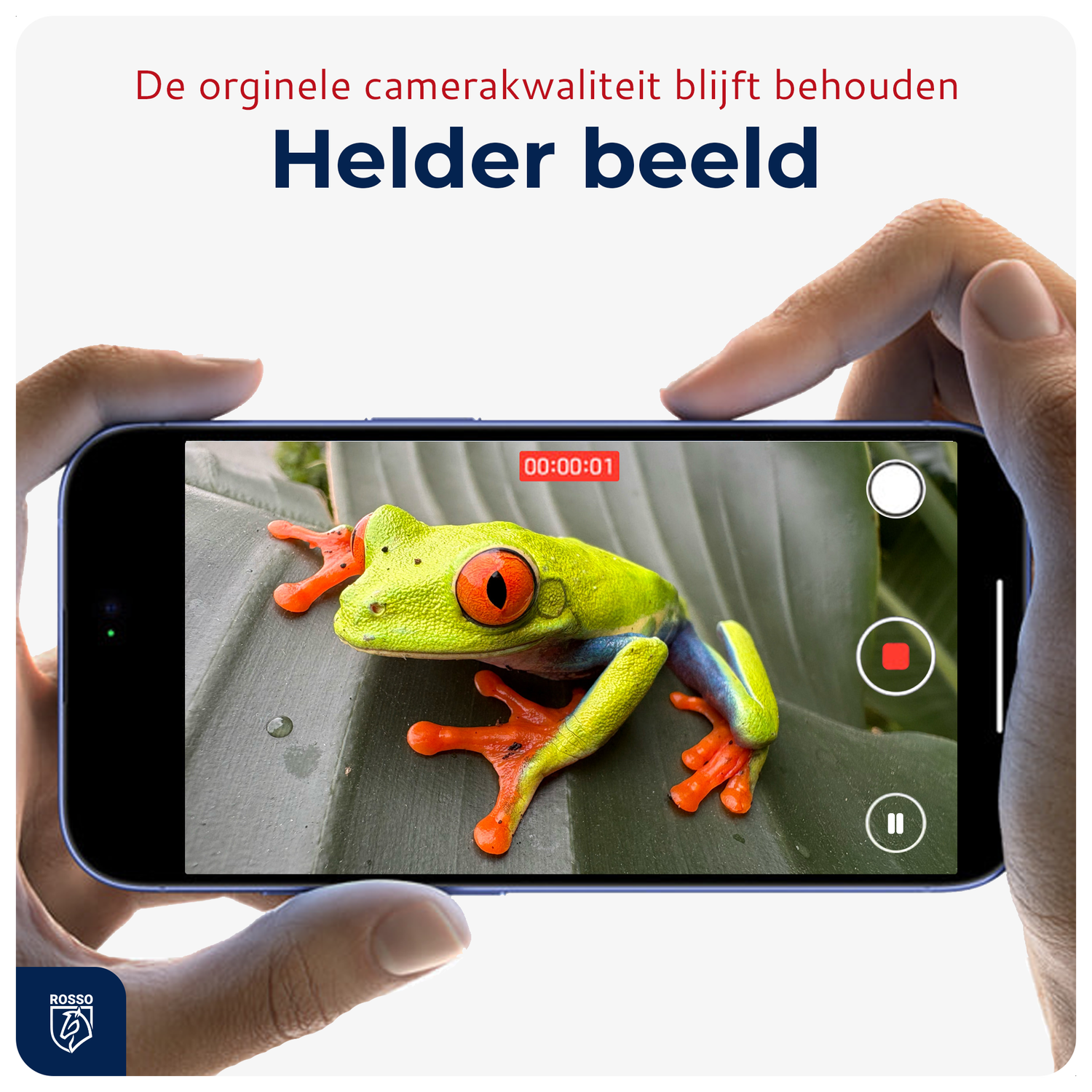 Rosso Samsung Galaxy S24 Plus Camera Frame Protector Zwart afbeelding 8
