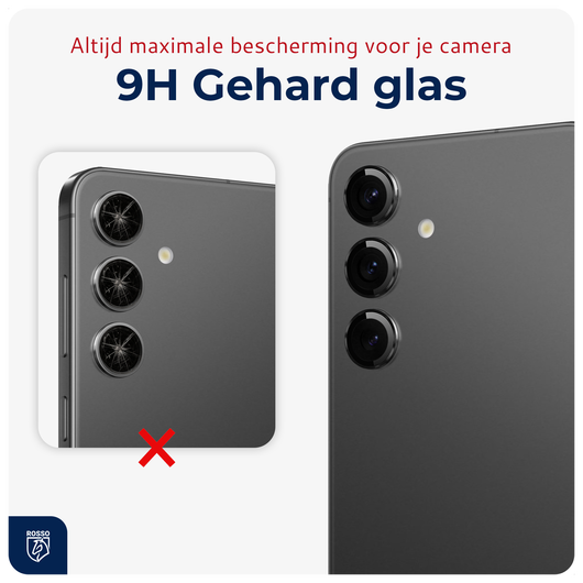 Rosso Samsung Galaxy S24 Plus Camera Frame Protector Zwart afbeelding 4