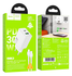 Hoco 30W Snellader Power Delivery + USB-C naar Lightning Kabel 1M Wit afbeelding 5