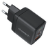 Choetech USB/USB-C GaN Snellader 35W PD Adapter Fast Charge Zwart afbeelding 2