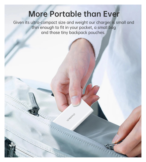 Choetech Power Delivery Oplader USB-C / USB Fast Charge 67W Wit afbeelding 4