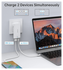 Choetech Power Delivery Oplader USB-C / USB Fast Charge 67W Zwart afbeelding 3