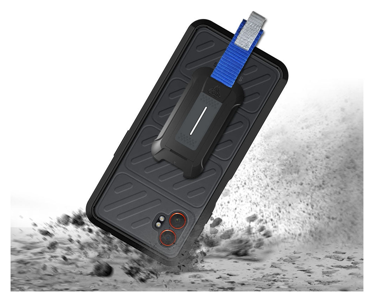 Armor X BX-Series Samsung Galaxy Xcover 7 Pro Robuust Hoesje Zwart afbeelding 3