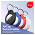 Dux Ducis Apple AirTag Sleutelhanger Hoesje Zwart/Wit/Blauw/Rood (4-Pack) afbeelding 2