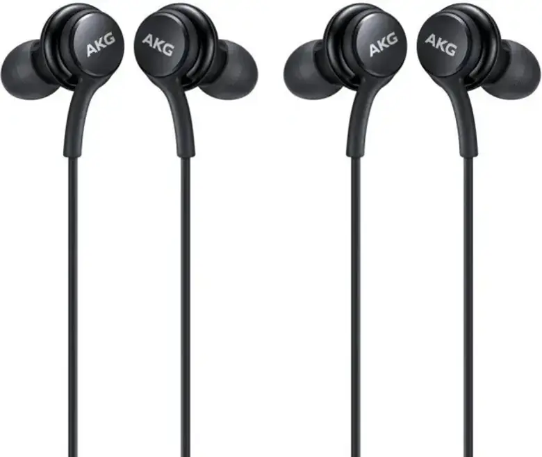 Duo Pack Originele Samsung AKG Headset Oordopjes met USB-C Plug Zwart afbeelding 2