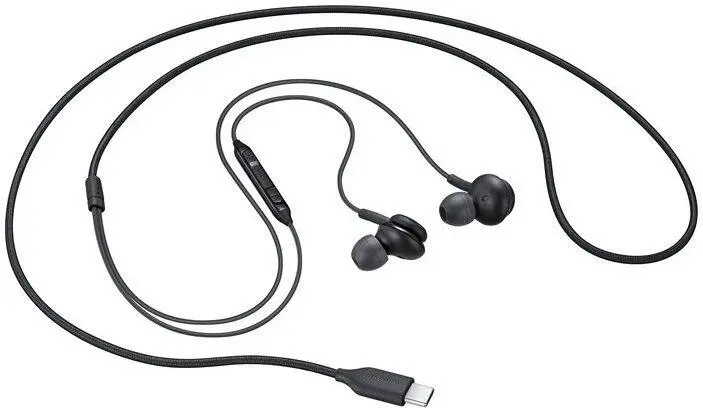 Duo Pack Originele Samsung AKG Headset Oordopjes met USB-C Plug Zwart afbeelding 7