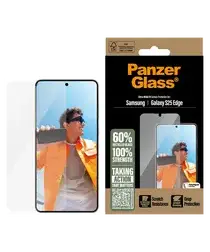 PanzerGlass Ultra-Wide Samsung Galaxy S25 Edge Screen Protector afbeelding