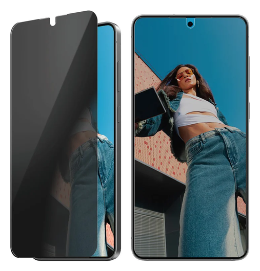 PanzerGlass Ultra-Wide Samsung Galaxy S25 Edge Privacy Glass EasyAligner afbeelding 2