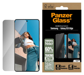 PanzerGlass Ultra-Wide Samsung Galaxy S25 Edge Privacy Glass EasyAligner