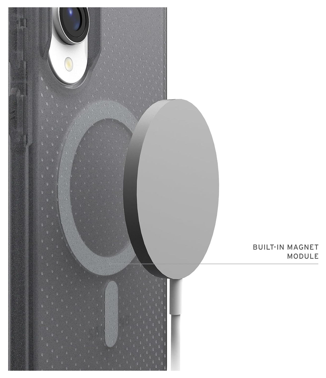 UAG Dot Qi2 Samsung Galaxy S25 Edge Hoesje MagSafe Back Cover Ash afbeelding 5