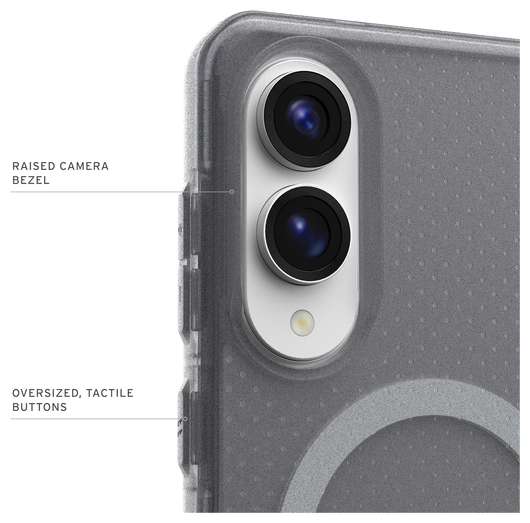 UAG Dot Qi2 Samsung Galaxy S25 Edge Hoesje MagSafe Back Cover Ash afbeelding 6