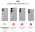 UAG Dot Qi2 Samsung Galaxy S25 Edge Hoesje MagSafe Back Cover Ash afbeelding 3