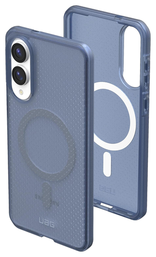 UAG Dot Qi2 Samsung Galaxy S25 Edge Hoesje MagSafe Back Cover Blauw afbeelding 2