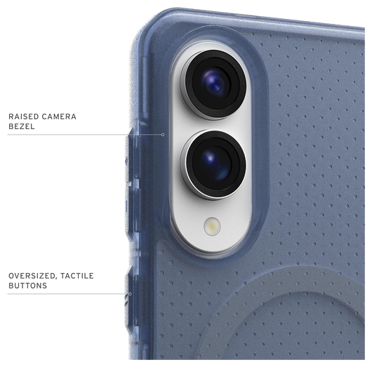 UAG Dot Qi2 Samsung Galaxy S25 Edge Hoesje MagSafe Back Cover Blauw afbeelding 6