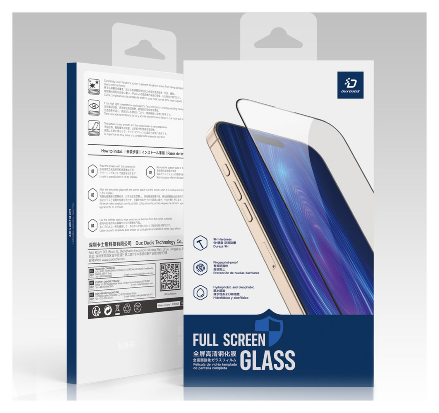 Dux Ducis Nothing CMF Phone 2 Pro Screen Protector 9H Tempered Glass afbeelding 7