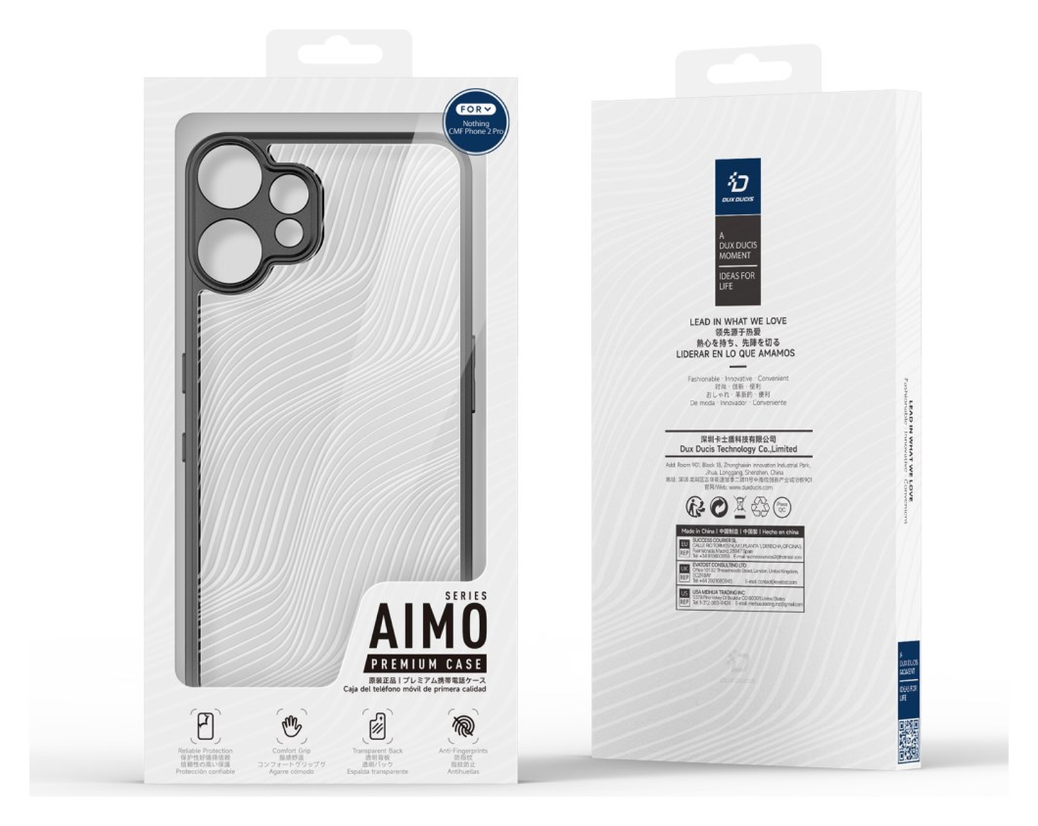Dux Ducis Aimo Nothing CMF Phone 2 Pro Hoesje Back Cover Zwart afbeelding 8
