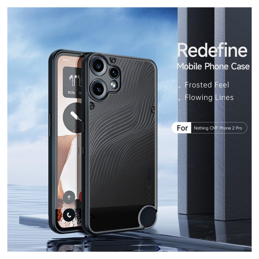 Dux Ducis Aimo Nothing CMF Phone 2 Pro Hoesje Back Cover Zwart afbeelding 3