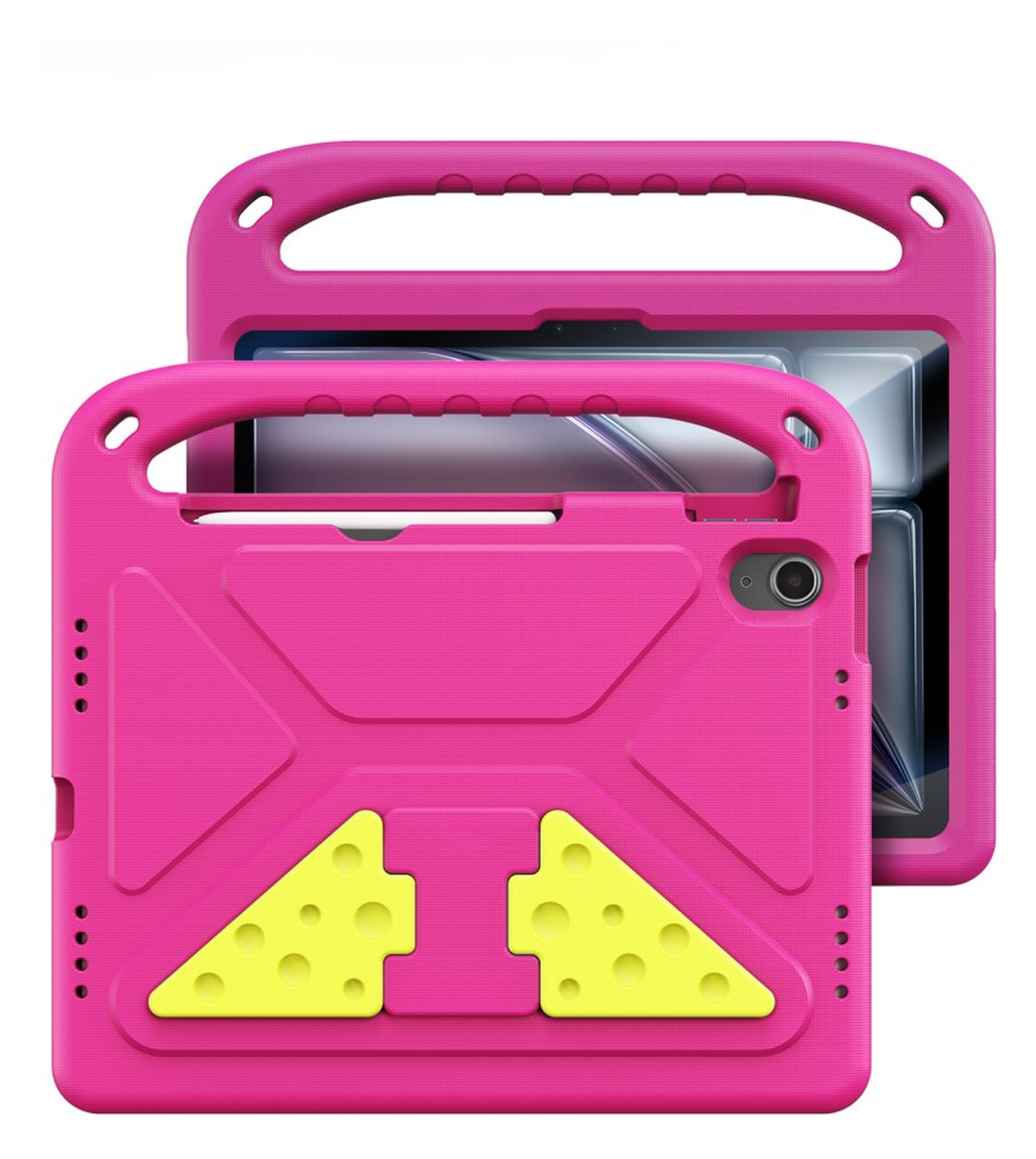 Dux Ducis PUFF iPad Air 11 (2024/2025) / Pro 11 (2024) Kinder Tablethoes Roze afbeelding 2