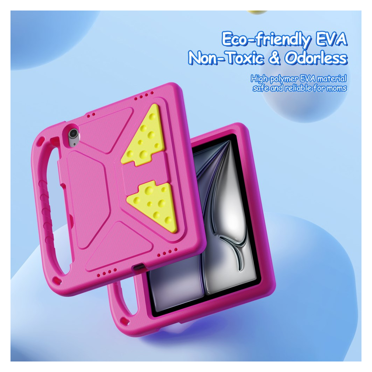 Dux Ducis PUFF iPad Air 11 (2024/2025) / Pro 11 (2024) Kinder Tablethoes Roze afbeelding 4