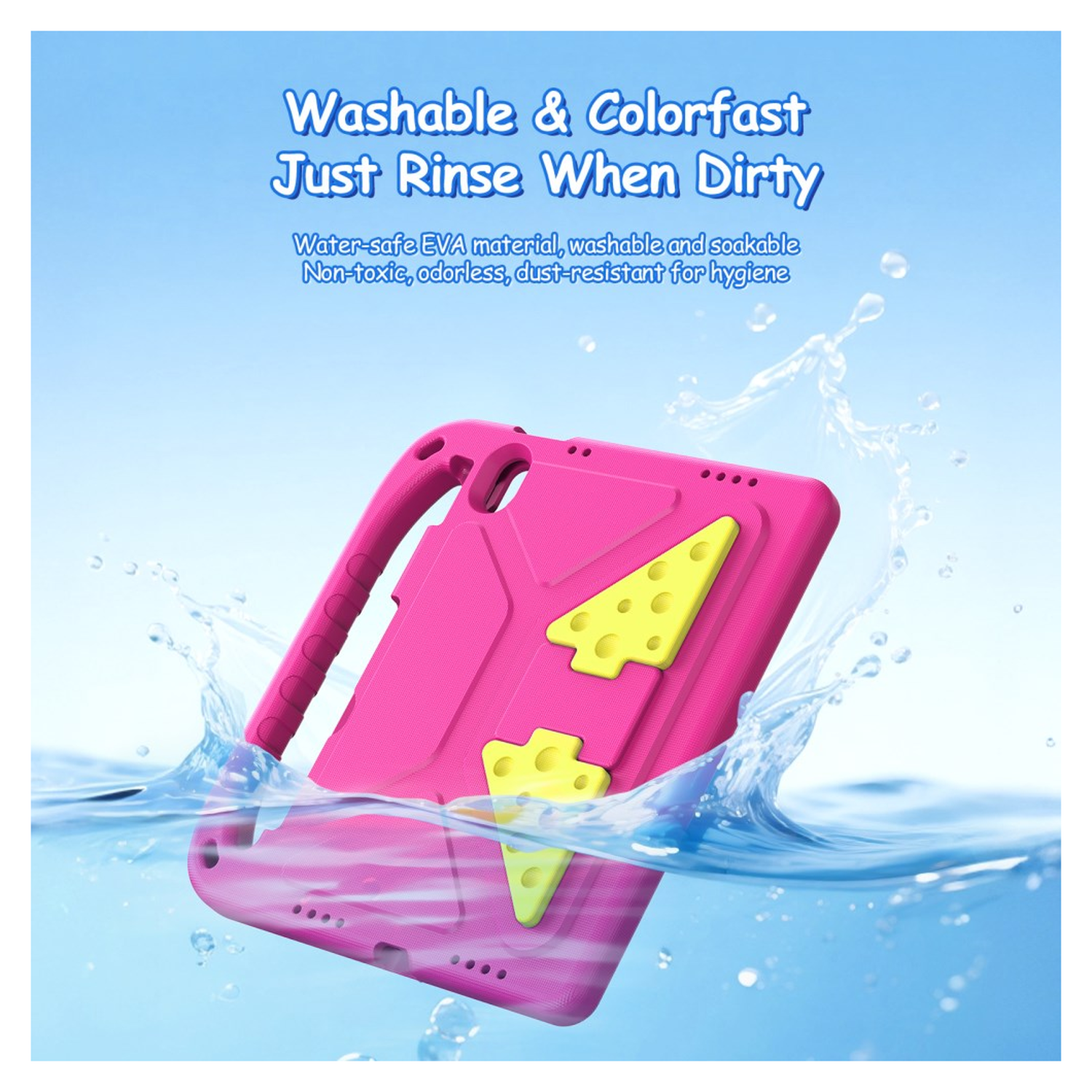 Dux Ducis PUFF iPad Air 11 (2024/2025) / Pro 11 (2024) Kinder Tablethoes Roze afbeelding 8