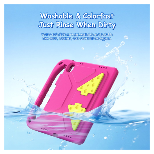 Dux Ducis PUFF iPad Air 11 (2024/2025) / Pro 11 (2024) Kinder Tablethoes Roze afbeelding 8